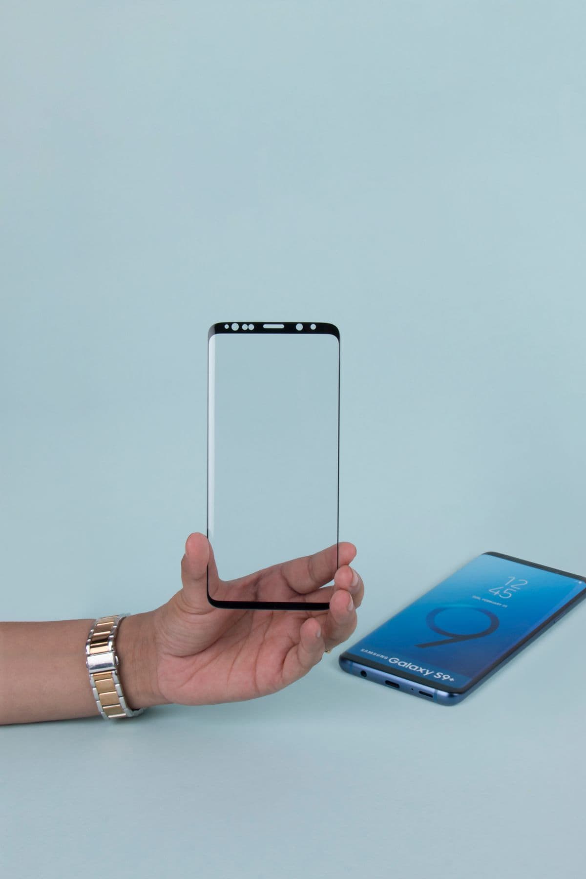 Verre trempé Spigen Glas.tR EZ Fit, lot de 2